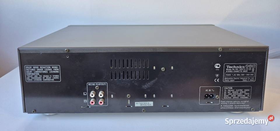 Technics RSTR 373 magnetofon kasetowy Jawor sprzedam