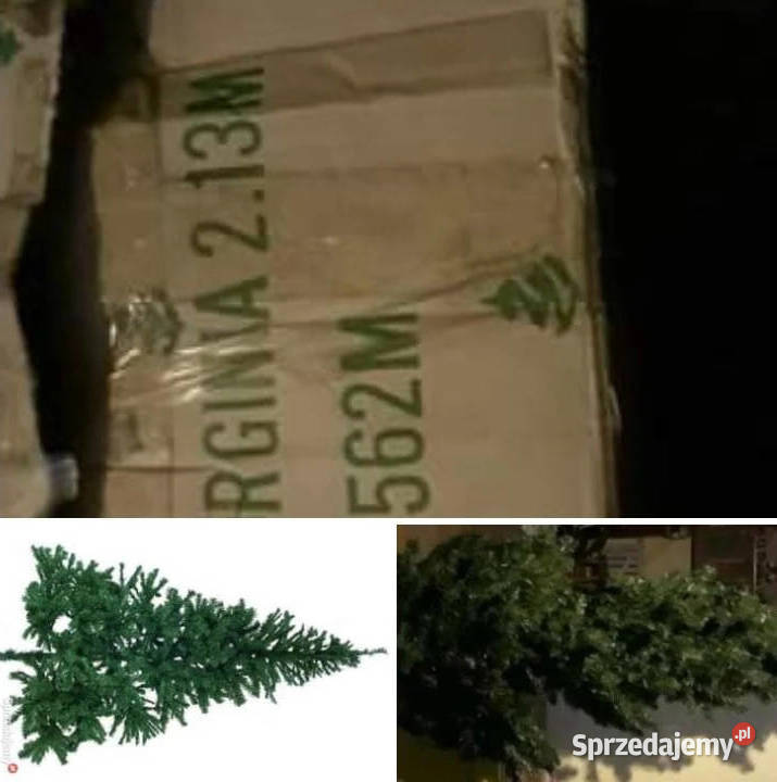 choinka sztuczna 2131mczyli 2 w jednym Sosnowiec sprzedam