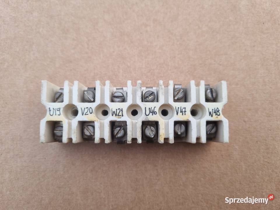 Listwy zaciskowe kostka 10mm 6 torów typ 526 T55 Elbląg