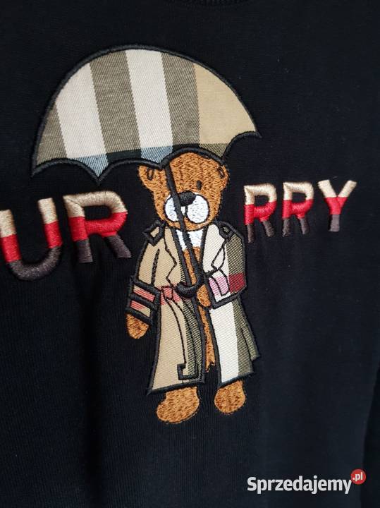 Sweterek sweter bluza z motywem Burberry