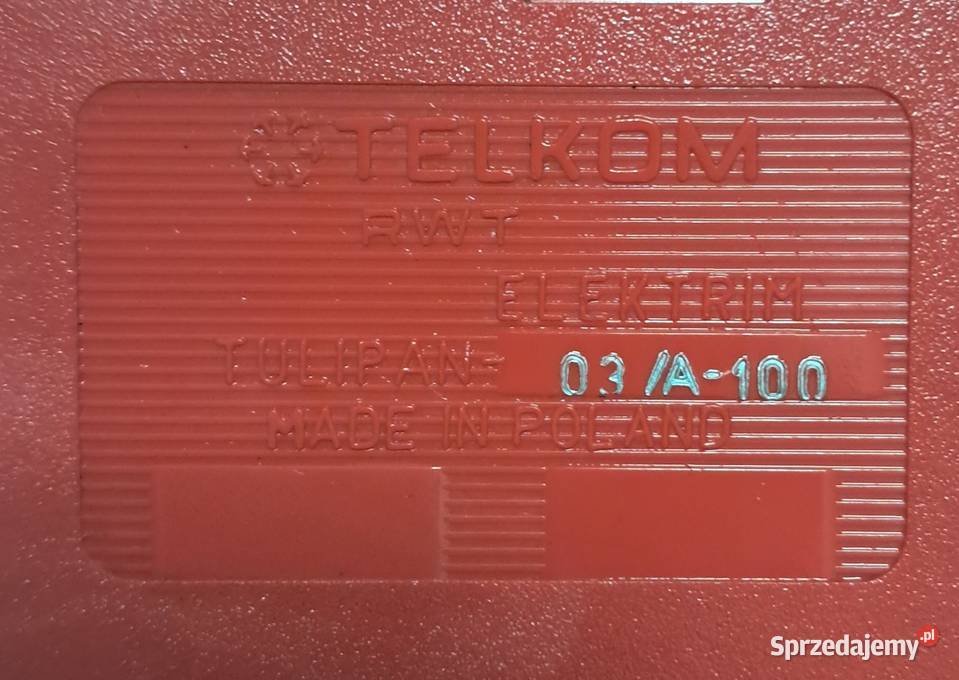 Kultowy telefon Telkom RWT Tulipan A03A100 mazowieckie Wąsewo