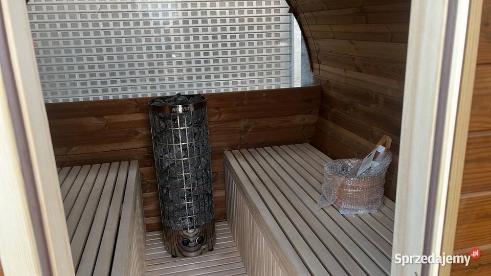 RĘKI Sauna Beczka Ogrodowa Bania Ruska z Piecem Kraków