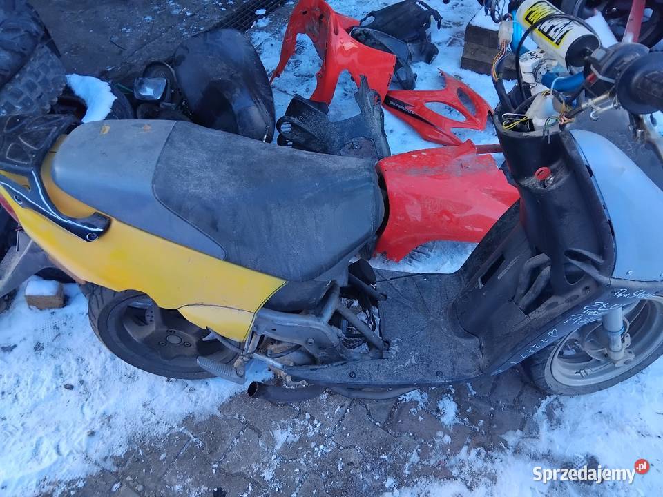 Derbi Hunter Yamaha Aerox benzyna Konina