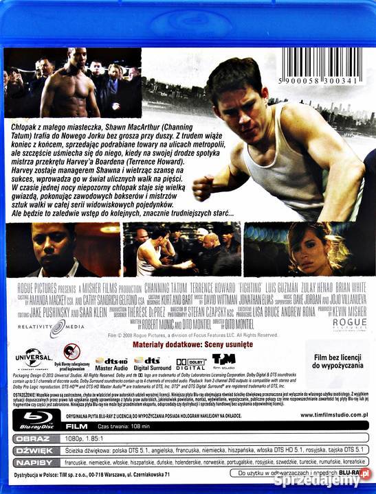 FIGHTING CHANNING TATUM BLURAY wielkopolskie Kalisz