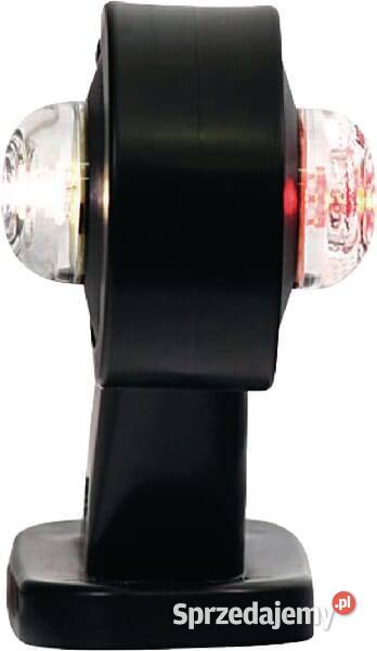 Lampa obrysowa LED lewa okrągła 1224V