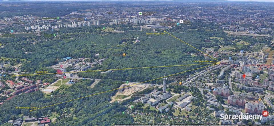 Mieszkanie 122m2 dwupoziomowe Planty Śląskie
