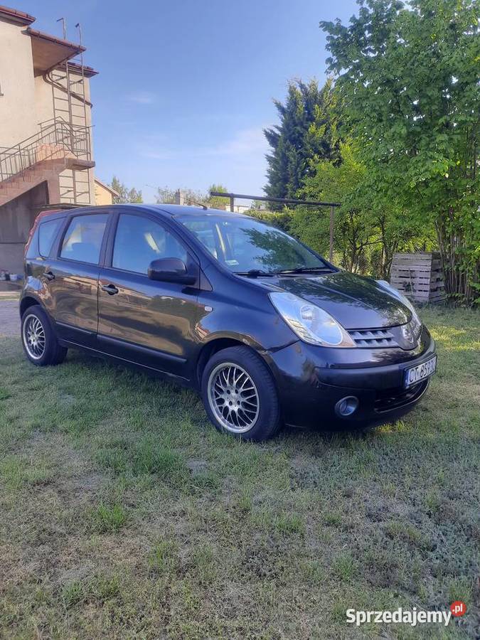 Zadbany Nissan Note 14 ben 88KM Toruń