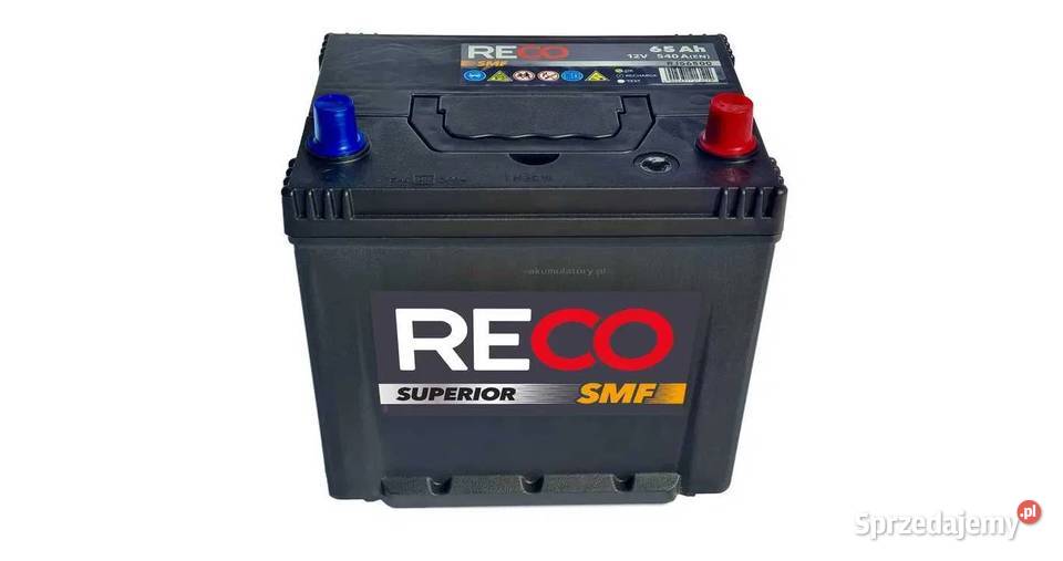 Akumulator Reco Japan 12V 65Ah 540A P Olsztyn sprzedam