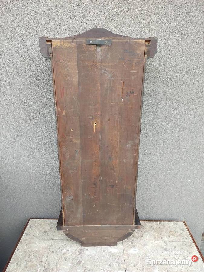 Skrzynia obudowa zegara gabinetowego 1928r pomorskie Tczew