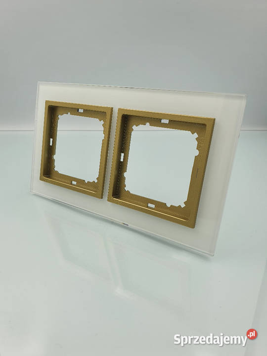 Ramka szklana podwójna Magic Timexelektro kolor