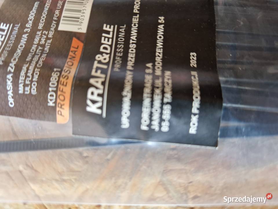 OPASKI ZACISKOWE NYLONOWE 36x300mm 100 KD10861