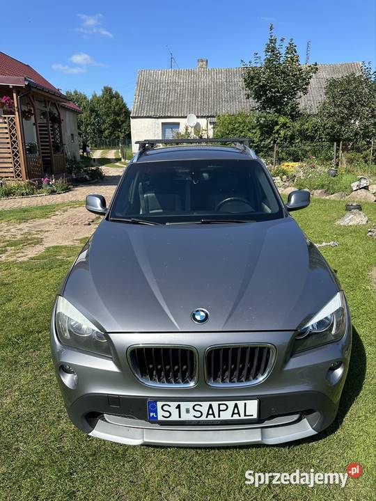 BMW X1 e84 2012 r XDrive srebrny X1 Krużlowa Wyżna