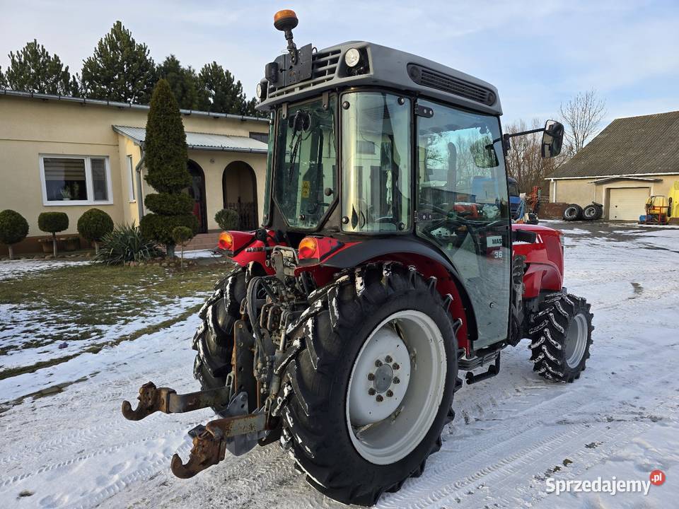 Ciągnik sadowniczy Massey Ferguson 3625V 4x4 Sochaczew sprzedam