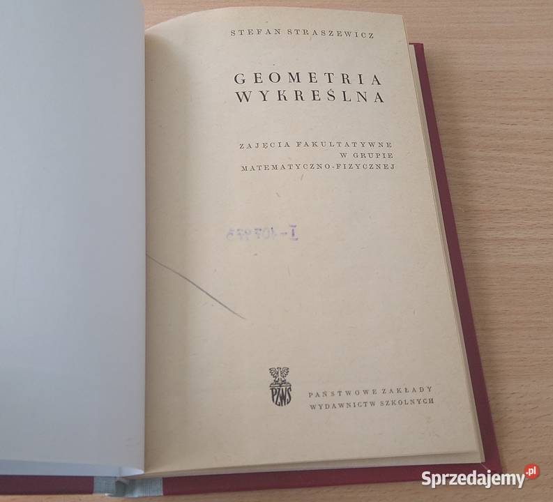 Geometria wykreślna zajęcia fakultatywne w Książki i Podręczniki Gdańsk sprzedam