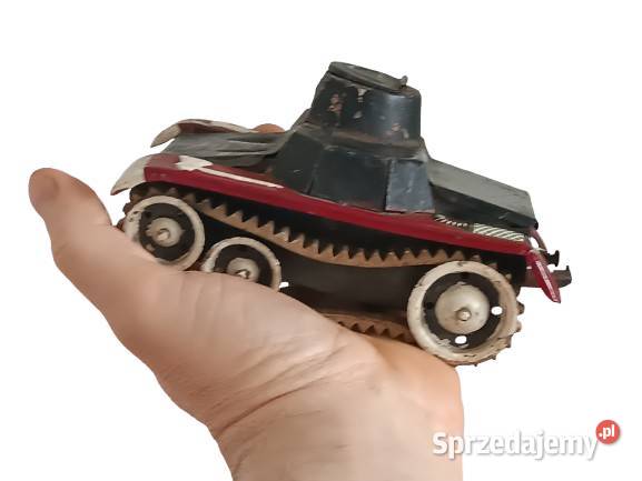 GAMA TANK Stara Nakręcana Blaszana Zabawka Rzeszów