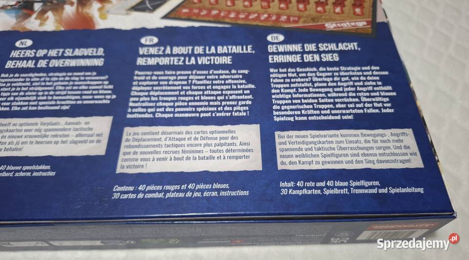 Strategiczna gra planszowa Stratego oryginal Czeladź