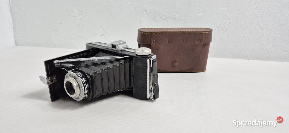 Stary aparat miechowy Agfa Billy I Etui