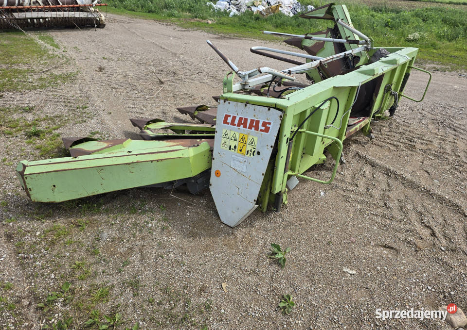 Heder do kukurydzy CLAAS MG86218 do sieczkarni warmińsko-mazurskie Włosty