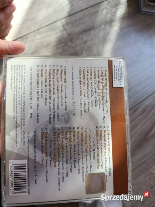 Mieczysław Fogg złote przeboje platynowa CD