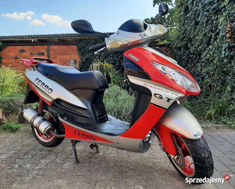 Ferro diabolo gt 50 2t skuter części silnik Motoryzacja Białystok