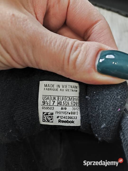 Buty sportowe damskie Reebok rozmiar 405 Poznań