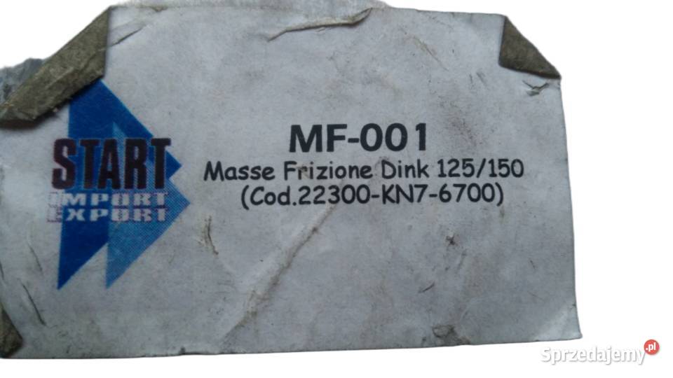 SPRZĘGŁO SZCZĘKI SPRZĘGŁA KYMCO DINK 125 150 sprzedam