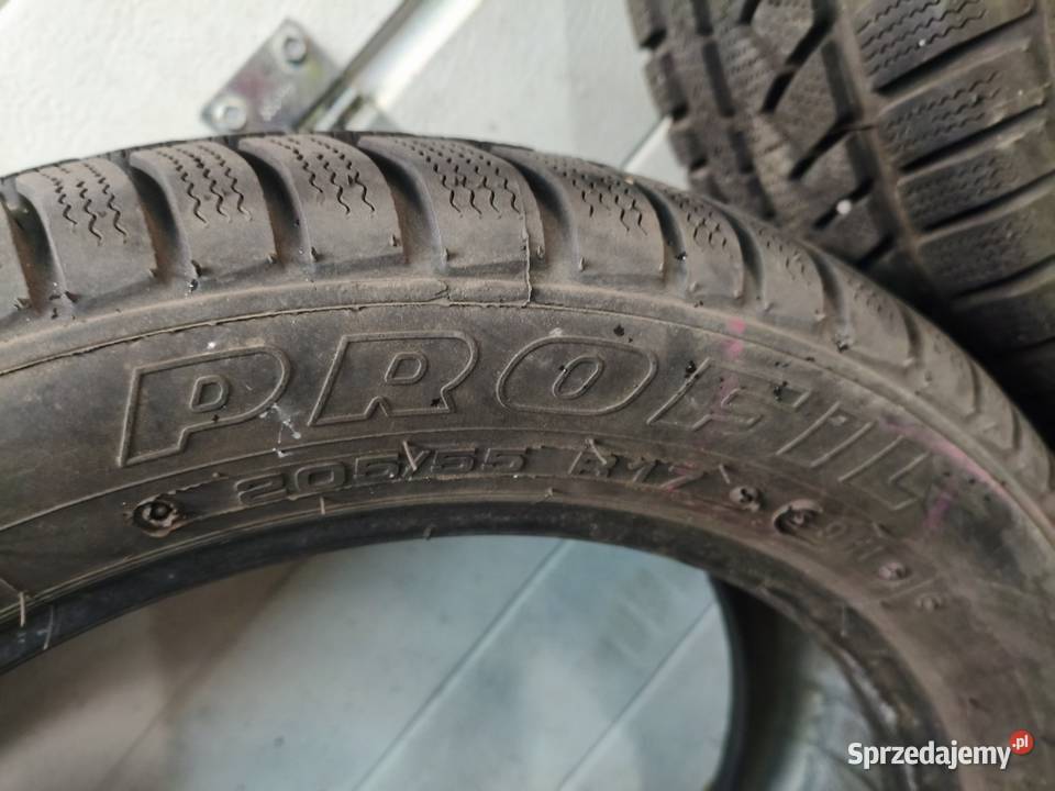 Opony zimowe super stan 20555R17 Tarnowskie Góry