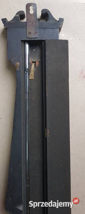 Barometr rtęciowy biedermeier orzech 1860 antyk