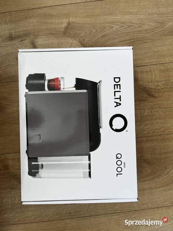 Ekspres kapsułkowy Delta Q Mini Qool Szary Gorzów Wielkopolski