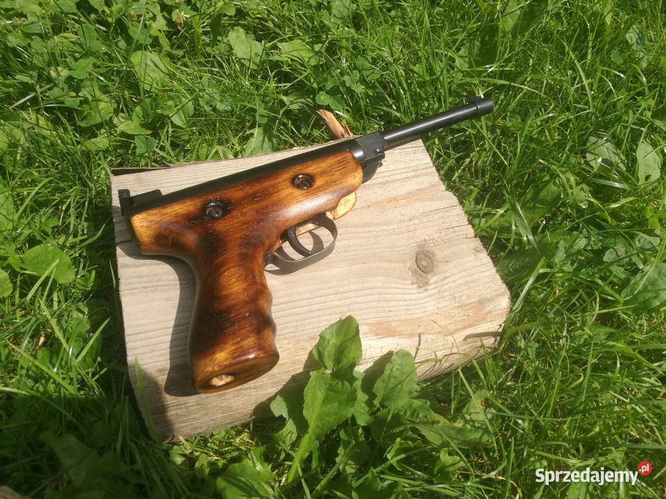 Wiatrówka pistolet Kandar S2 45 osada w szelaku Sporty strzeleckie i myślistwo Sport i Wypoczynek Gardzienice Drugie