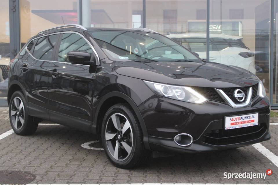 NISSAN Qashqai 2016r 4x4 Salon Polska Kamera360 Qashqai śląskie Bielsko-Biała