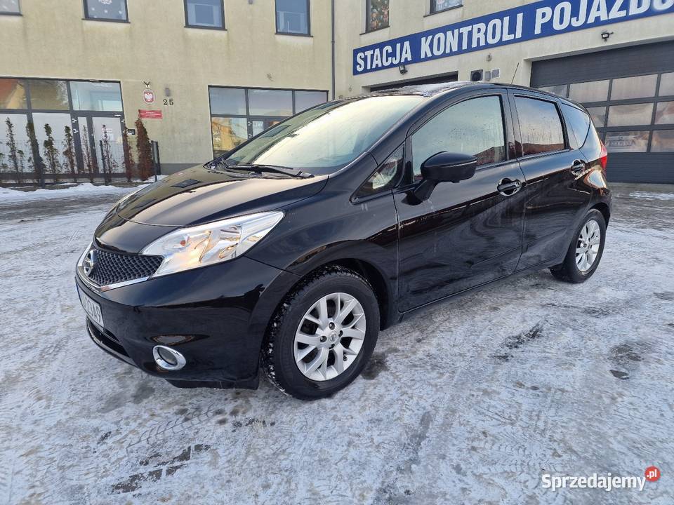Nissan Note 15dci1włascicielFull auto Nowe Niestępowo
