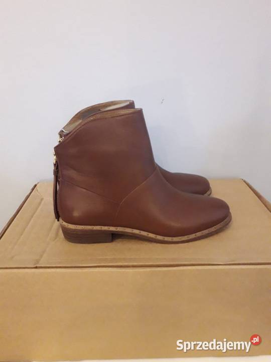 Brązowe botki damskie UGG 38 brązowy/beżowy małopolskie Kraków