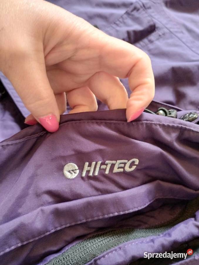 Kurtka narciarska HiTec w kolorze fioletowym Hażlach