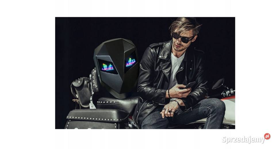 PLECAK MOTOCYKLOWY LED ANIMACJE TWARDY GARB śląskie Sosnowiec
