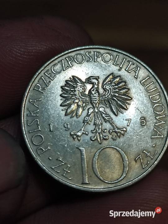 Sprzedam monete 10 zl 1975 r Adam Mickiewicz sprzedam