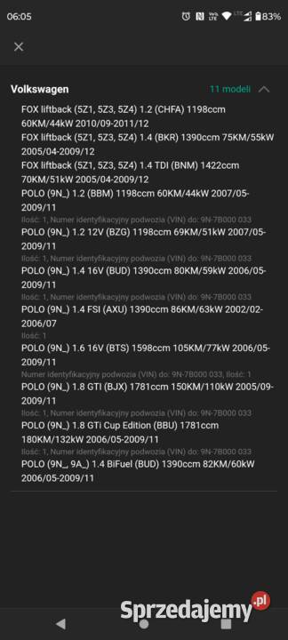 Pompa hamulcowa serwo B11386 seat Ibiza 3 Skoda Rok produkcji 2022 Kłodzko