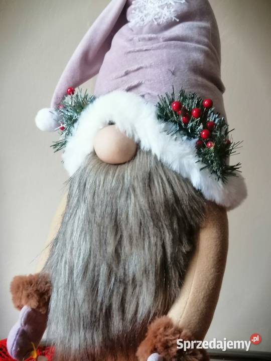 Para skrzatów z migająca latarenką Dekoracja Wyposażenie wnętrz Katowice