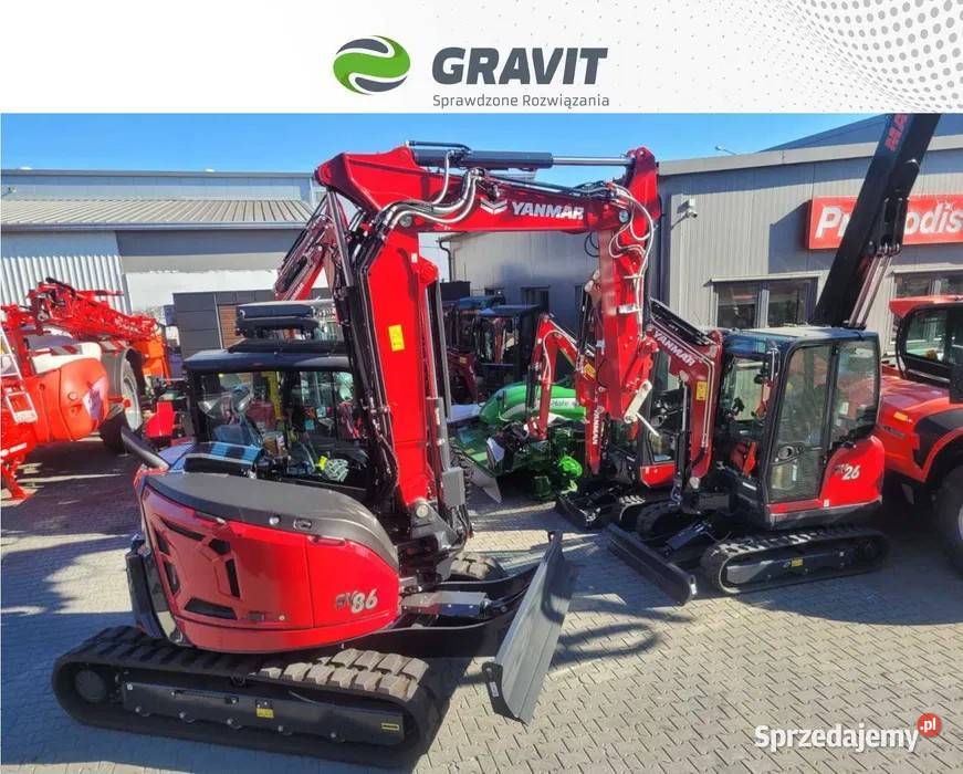 Koparka Yanmar SV86 2PB 9 ton Lublin