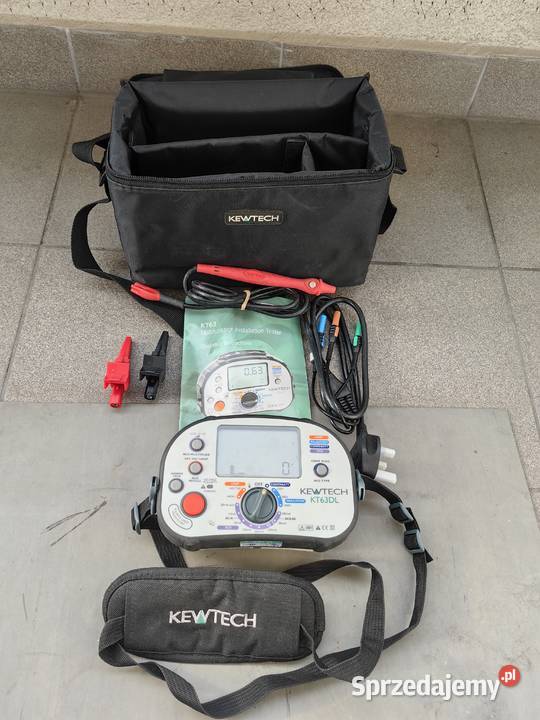 Kewtech KT63DL wielofunkcyjny miernik instalacji Katowice
