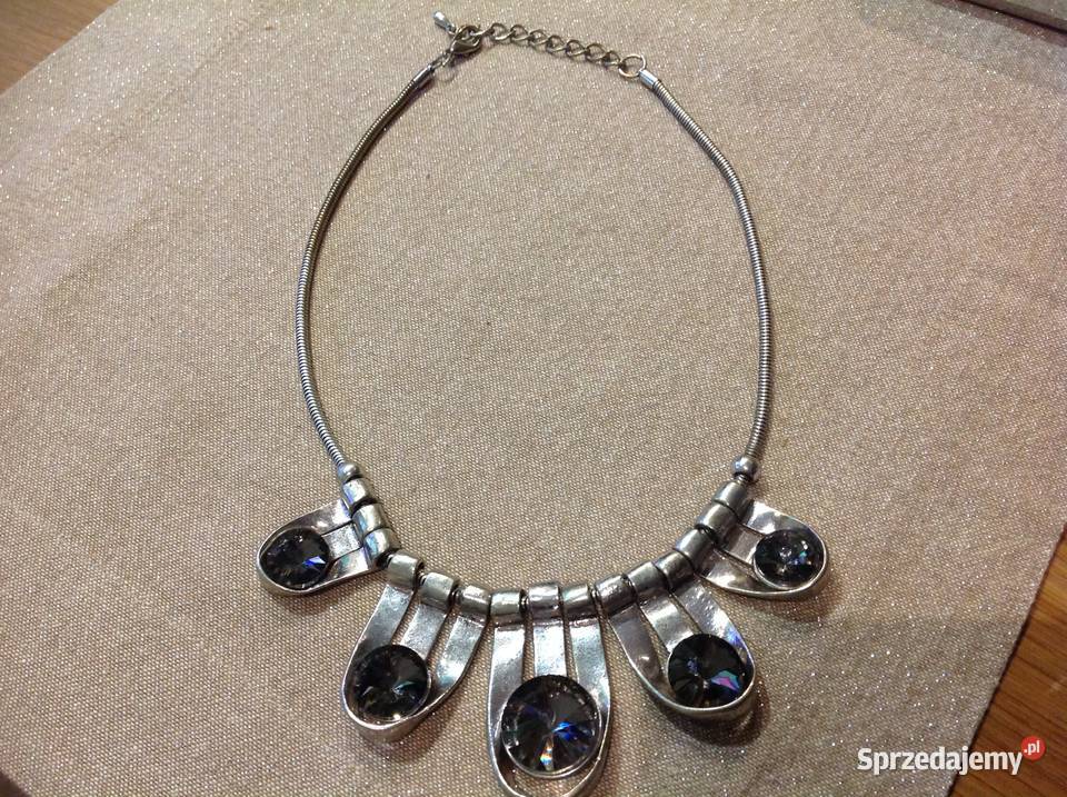 Masywny Naszyjnik Hoker Damski Vintage Ozdoby Nowa Sól