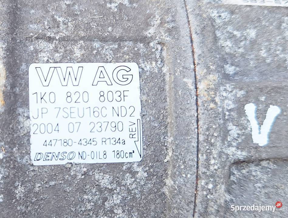 AUDI SEAT SKODA VW SPRĘŻARKA KLIMATYZACJI Radom