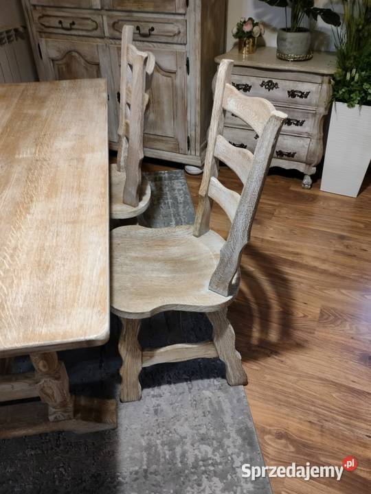 Stół drewniany dębowy Krępiec