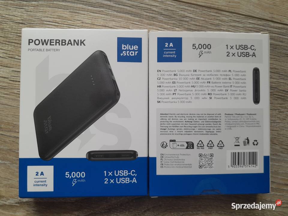 Powerbank Blue star W0539 5000mAh małopolskie Wieliczka