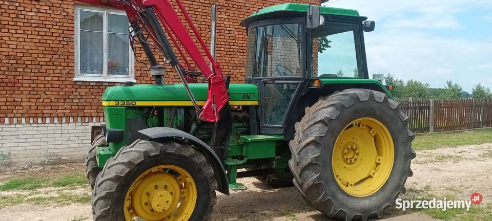 Ciągnik John Deere 3350 łódzkie Krasik
