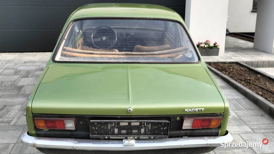 Opel Kadett C model a12 1974 12 napęd tył Rok produkcji 1974 Opel Kostrzyn