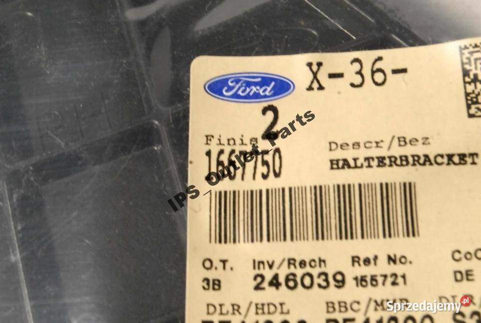 UCHWYT KLAMKA TYLNA PRAWA FORD FIESTA 08 ASO