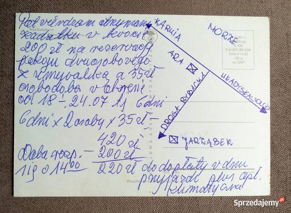 PLAZA MORZEM BAŁTYCKIM Pocztówki i karty telefoniczne