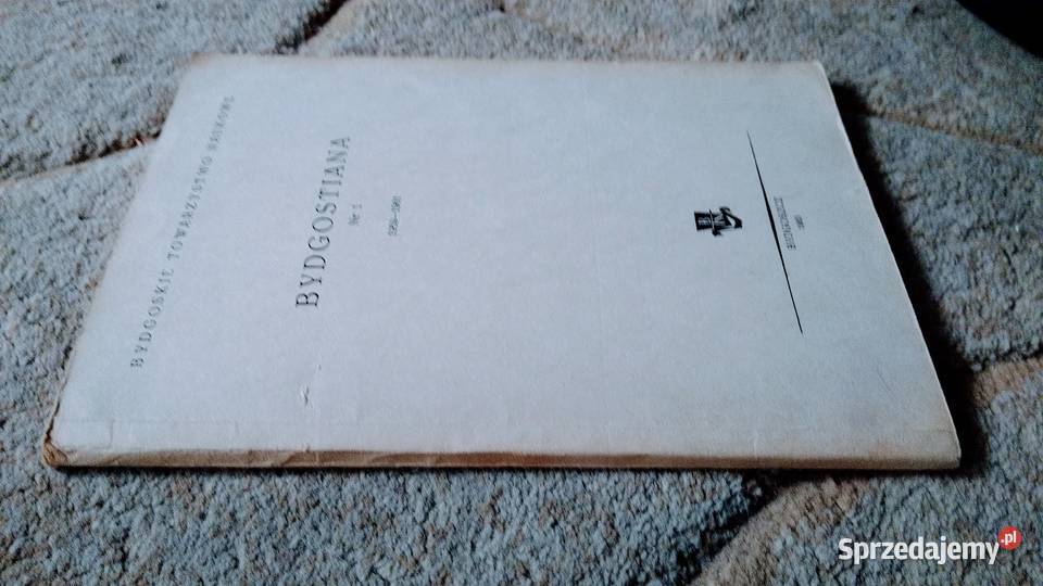 Bydgostiana 1 19591961 Bydgoskie Towarzystwo Gdańsk