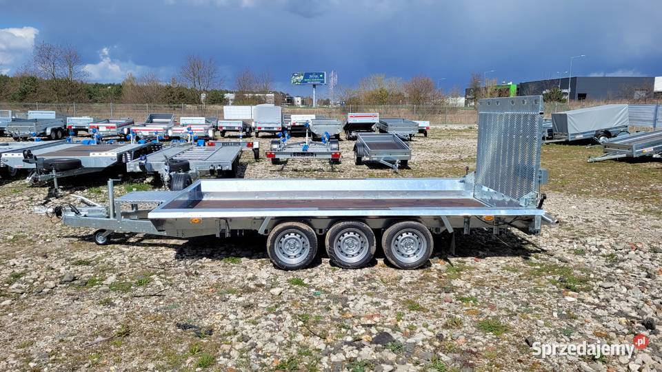 Przyczepa pod minikoparkę Laweta Temared 3500DMC wielkopolskie
